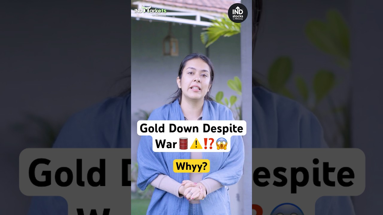 Why Gold Price is Falling Despite War? Explained Simply