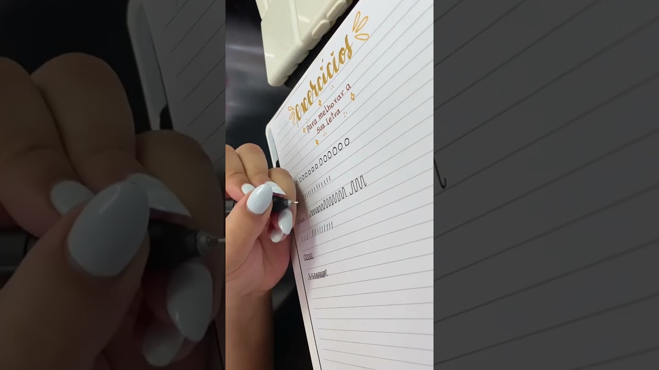 Dicas e exercícios para melhorar sua caligrafia ✍️