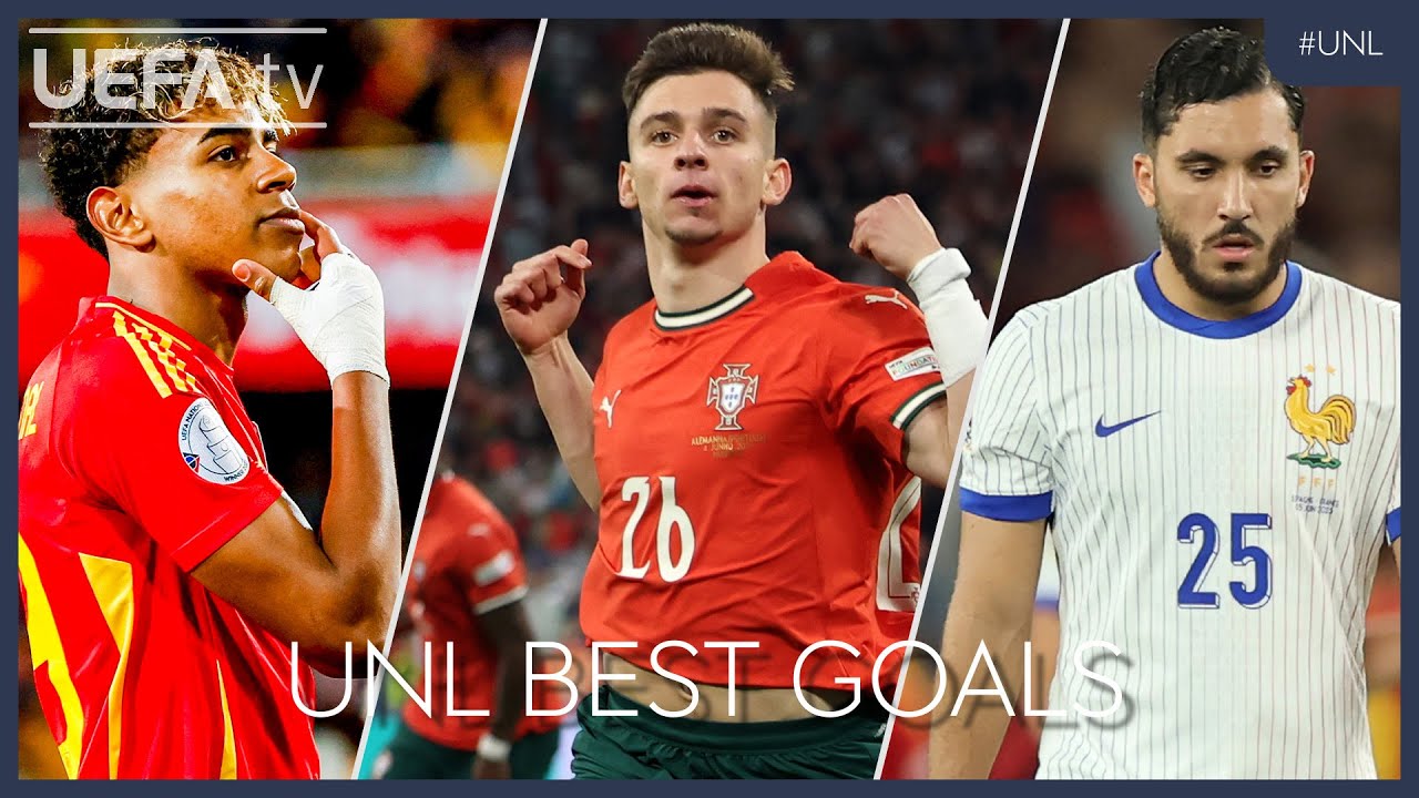 Top Goals from UEFA Nations League 2024/25 ⚽