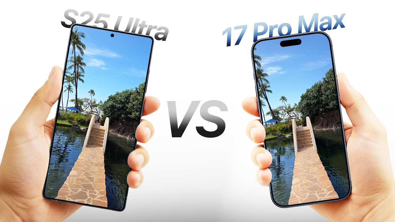iPhone 17 Pro Max vs S25 Ultra Camera Comparison 📱