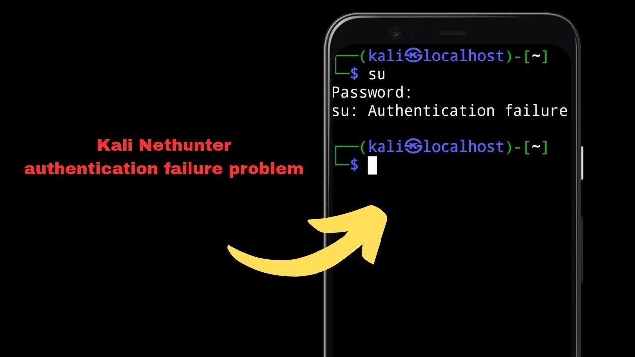 Fix Kali Linux & NetHunter Login Errors 🔐