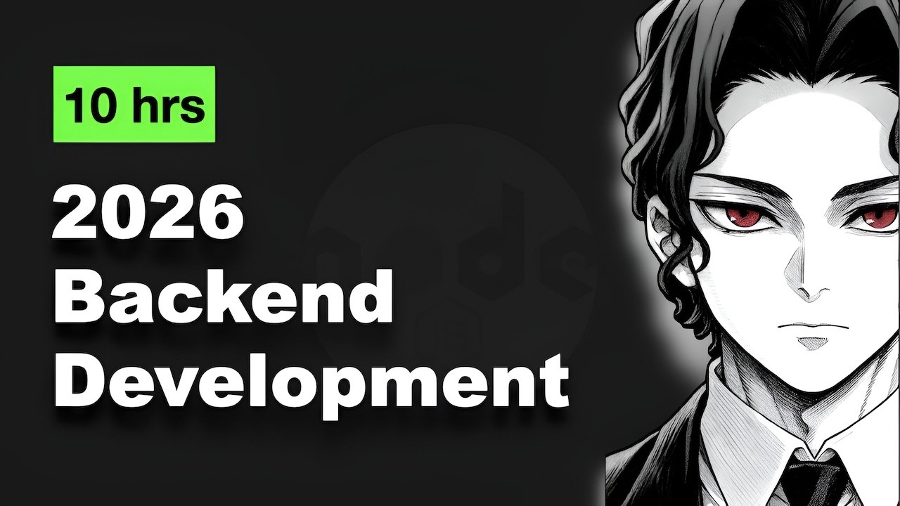Node.js Backend Development Course 2026 🚀