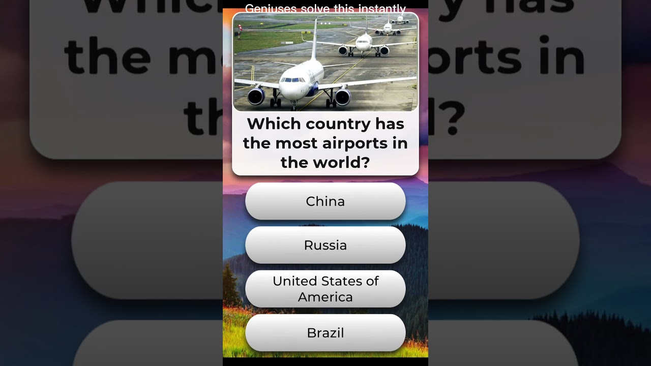 Quick Answer Challenge 🚀 | Fun Quiz Shorts