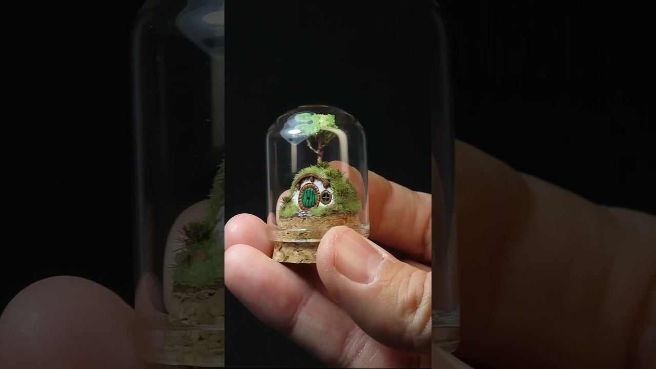 Tiny Hobbit Hole 🏠 for Miniature Lovers