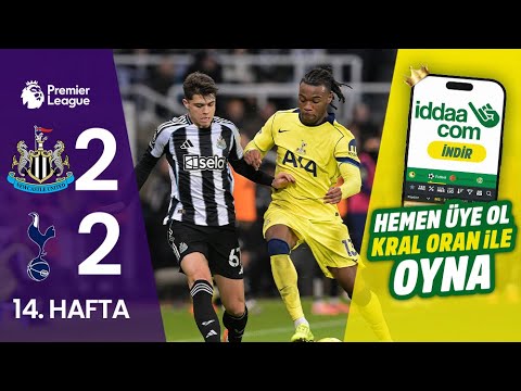 Newcastle vs Tottenham 2-2 | Premier League Hafta 14 ⚽