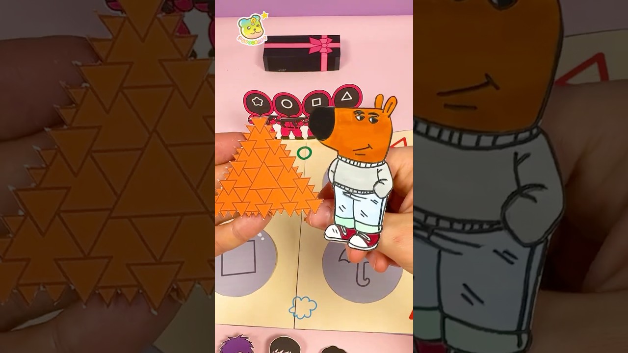 Chill Guy Squid Game DIY Book ๐