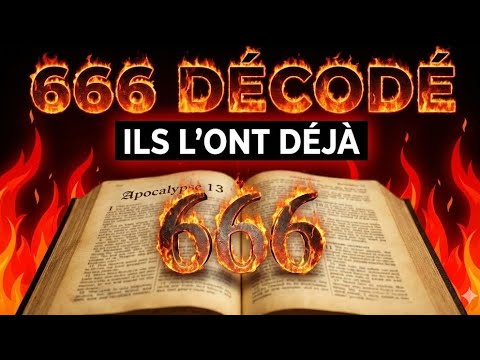 666 - LE MYSTÈRE DÉVOILÉ À L'HEURE DE L'ACCOMPLISSEMENT