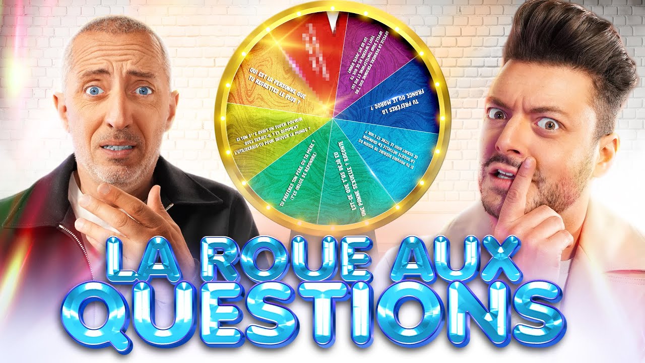La roue des questions infernales avec Gad Elmaleh 🎤 - Défis hilarants à ne pas manquer!