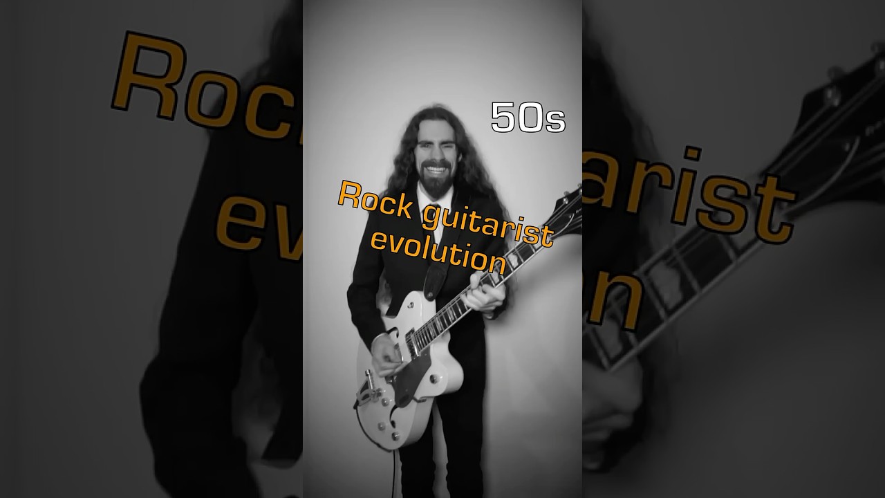 Rock Guitarist Evolution