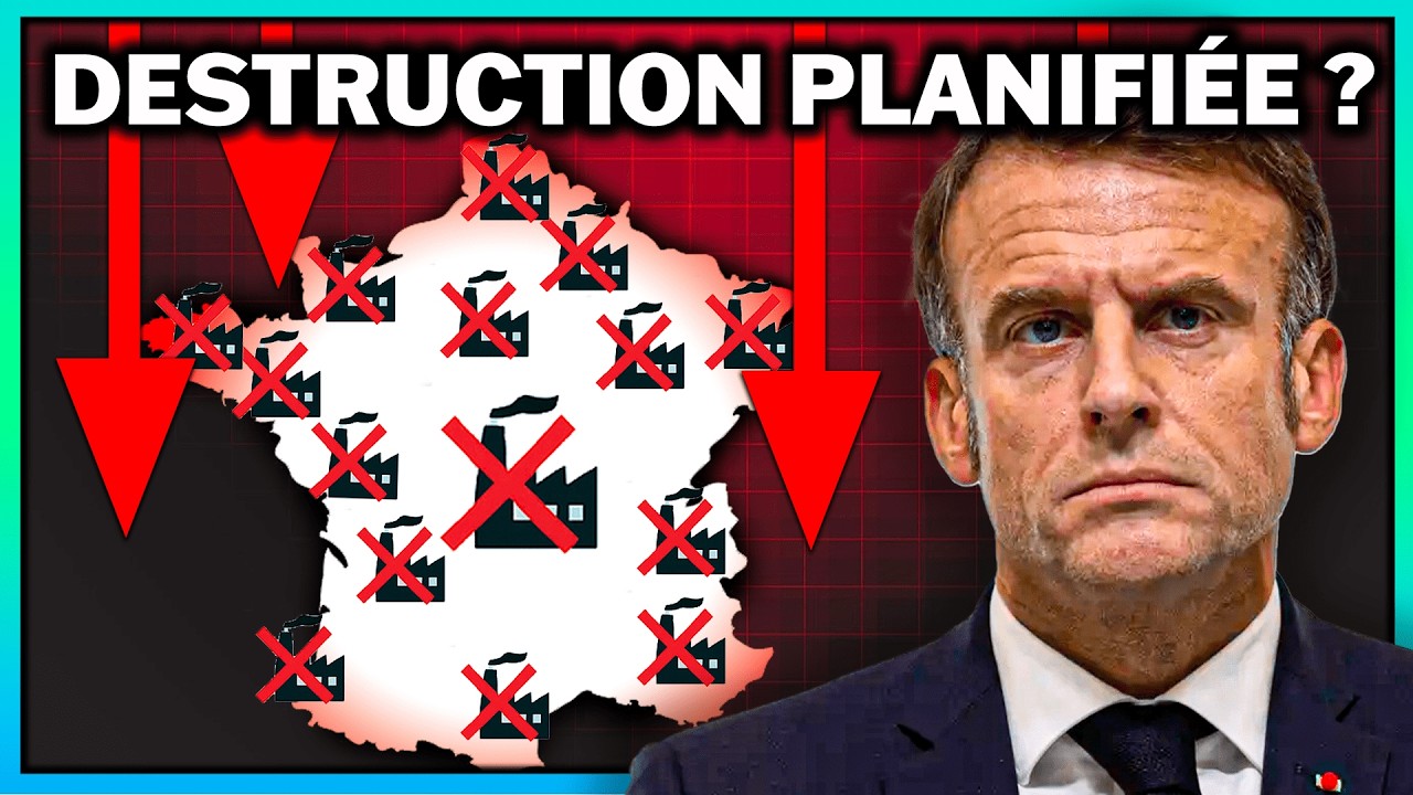 Que s'est-il passé avec l'industrie française ? 2 millions d'emplois disparus ! 🇫🇷