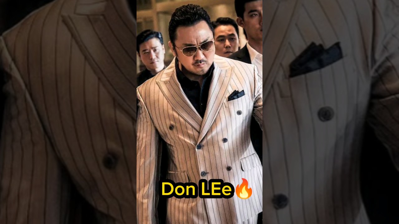 Mafia King Don Lee π₯ | Ma Dong Seok's Gangster Role