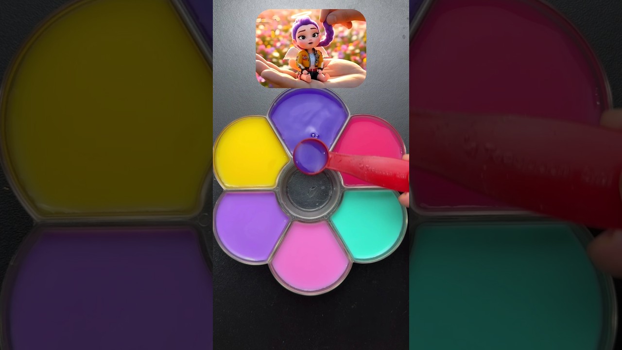 Kpop Demon Hunters Color Mixing (Part 65) 🎨 | Satisfying Art Transformation