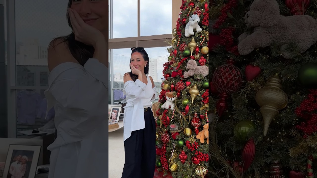 Árvore de Natal Pronta para Celebrar 🎄