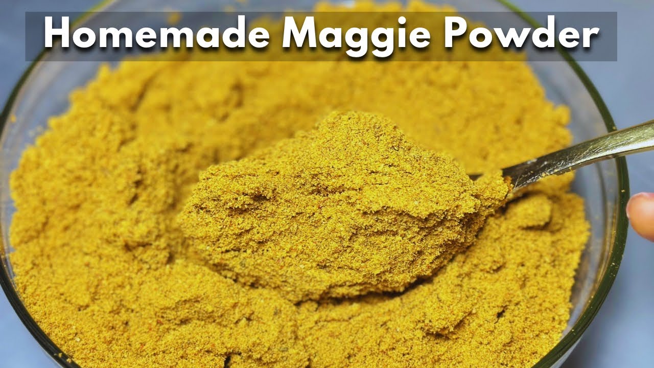 How to make maggi seasoning at home with exact measurements. A good business idea.