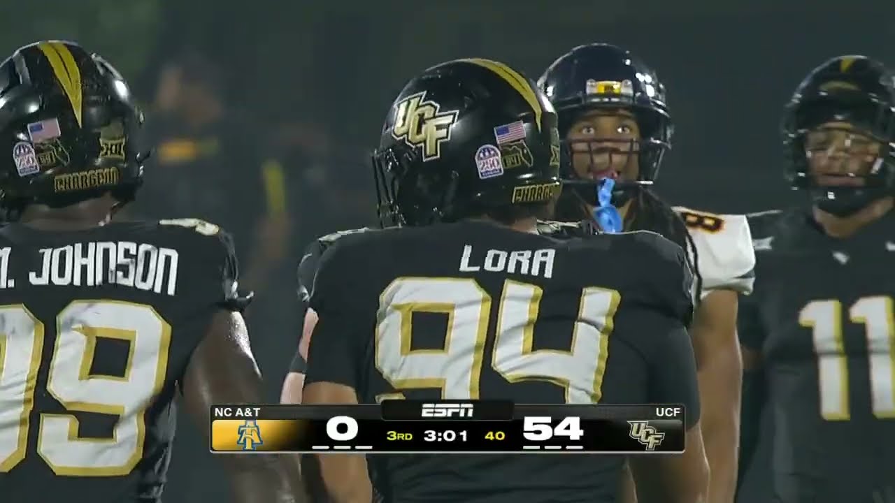 UCF Defense Dominates with 11 TFLs vs. N.C. A&T π