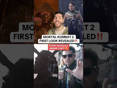 MORTAL KOMBAT 2 FIRST LOOK REVEALED‼️