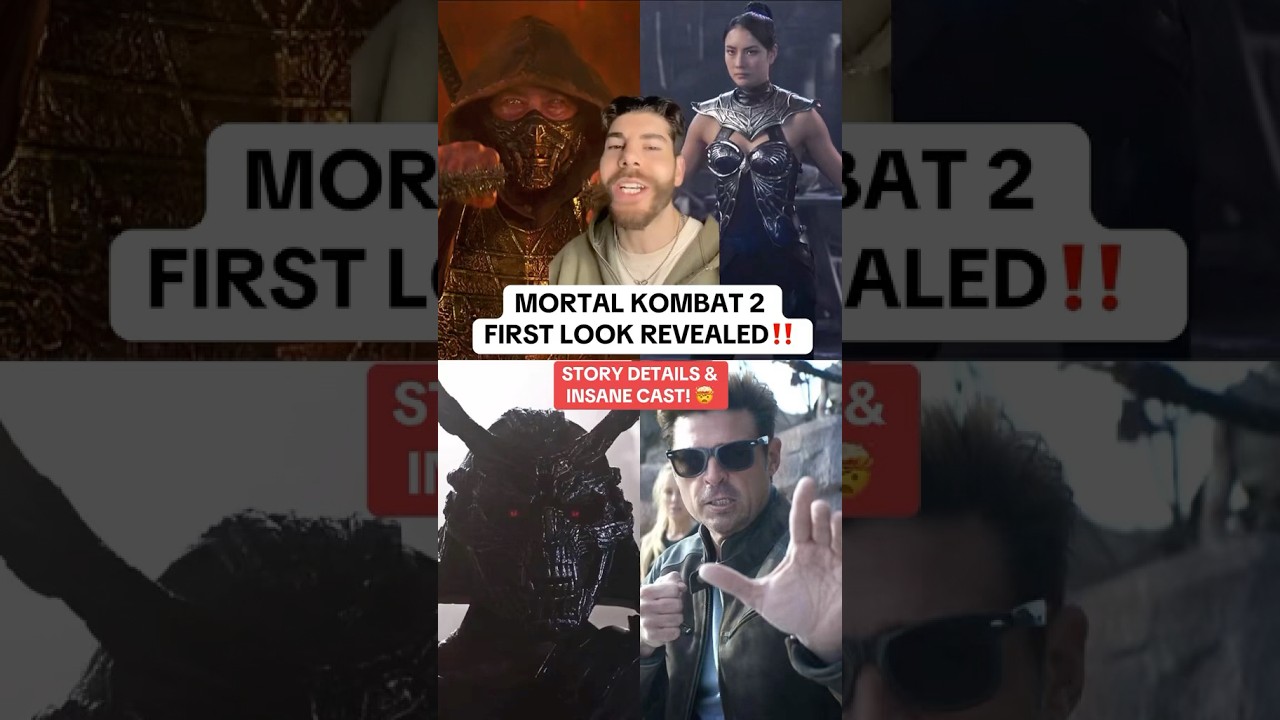 Mortal Kombat 2 First Look Unveiled! 🔥