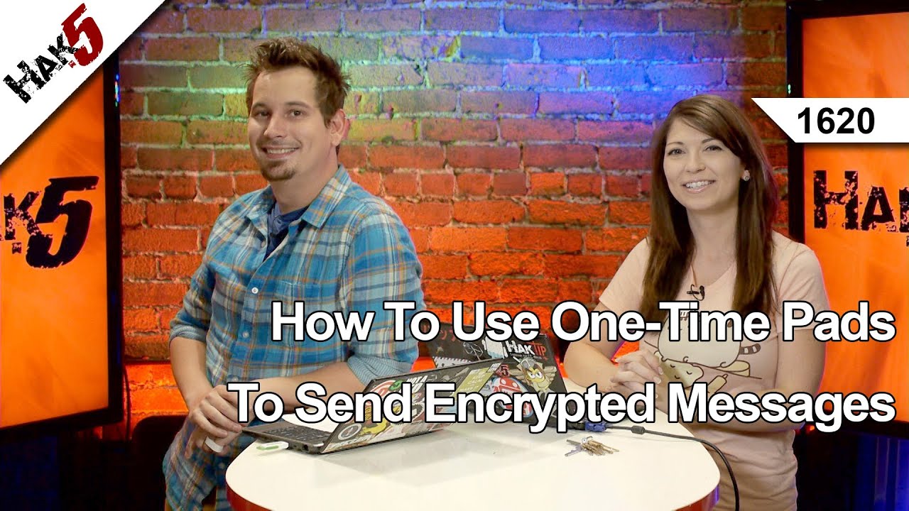 Using One-Time Pads for Secure Message Encryption - Hak5 1620