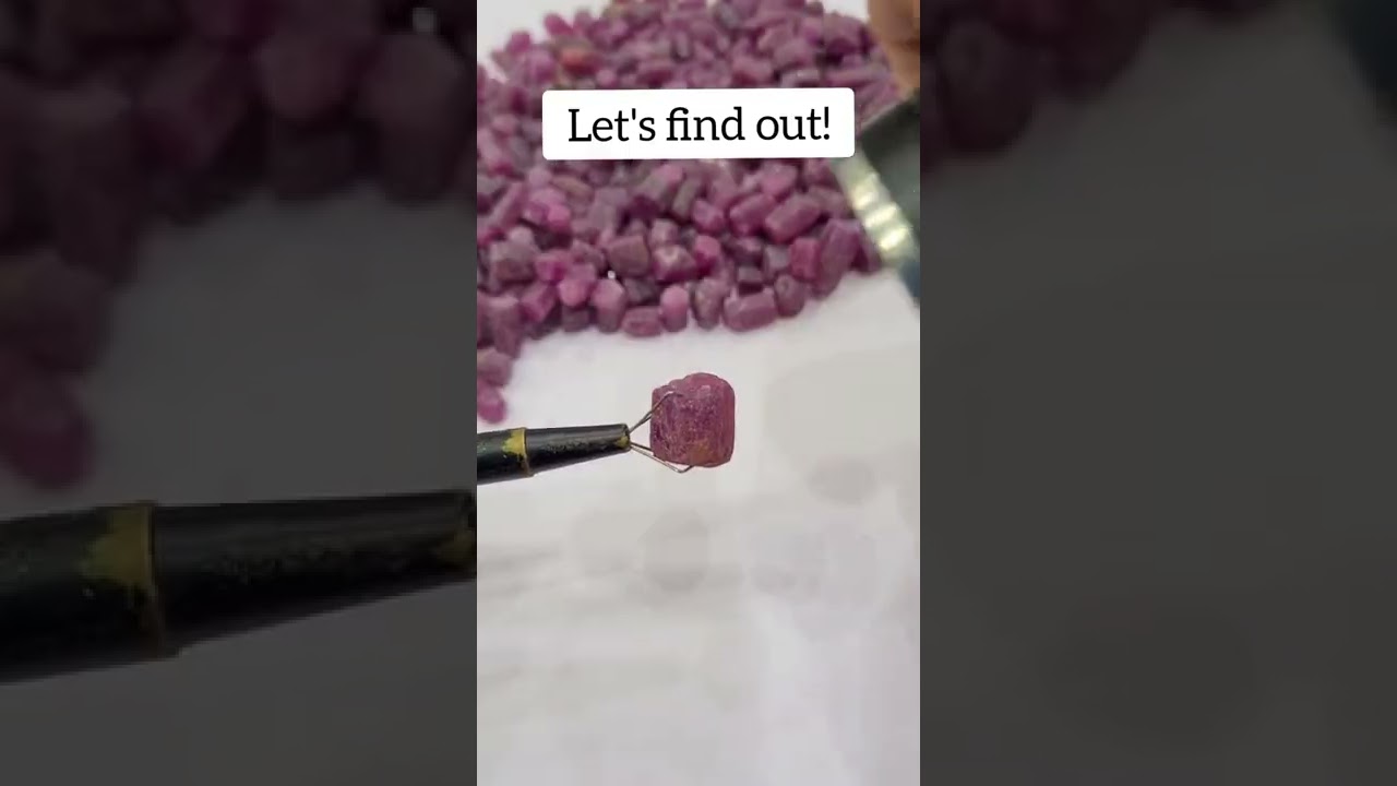 Identify Ruby Under UV Light 🌟