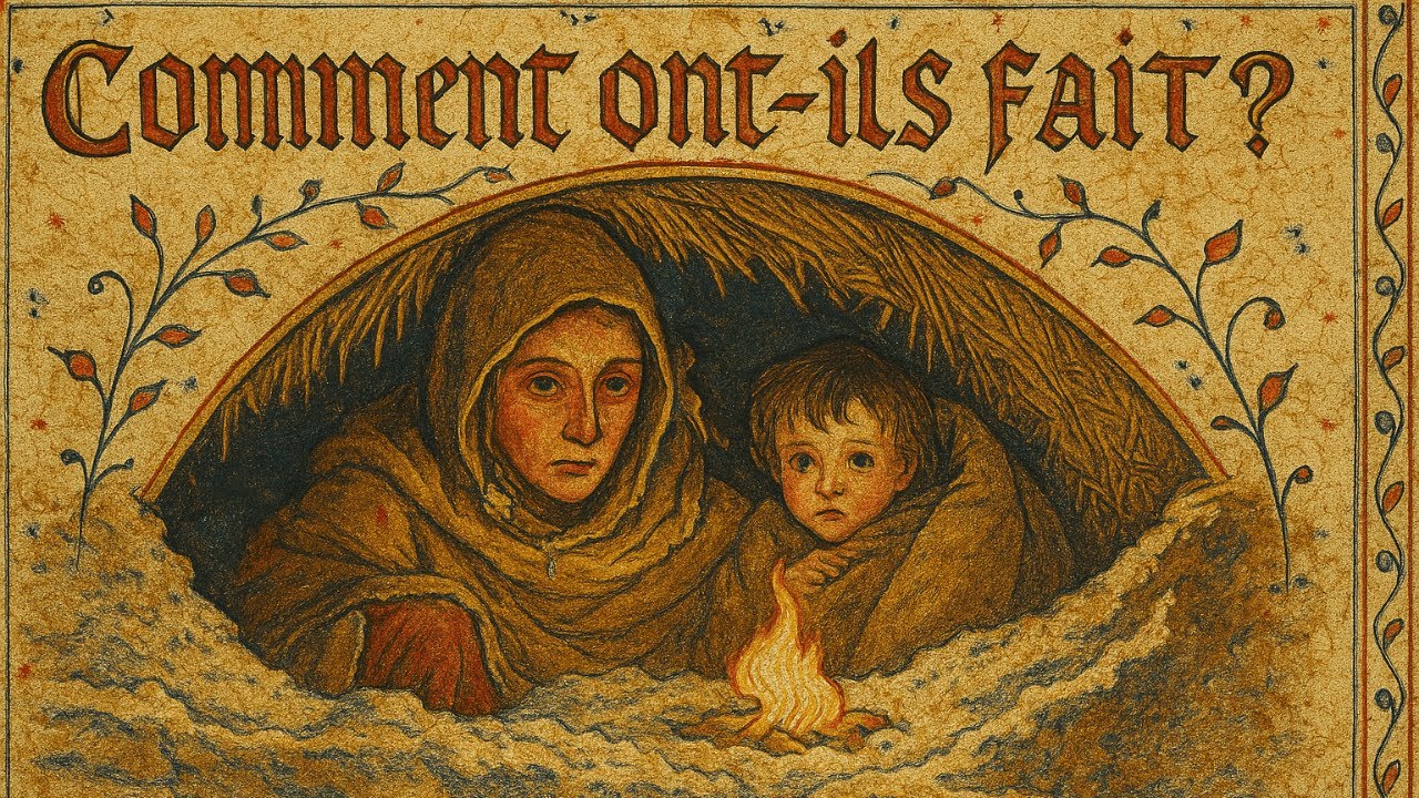 Comment les paysans médiévaux surmontaient l’hiver ❄️ : leurs astuces pour survivre au froid