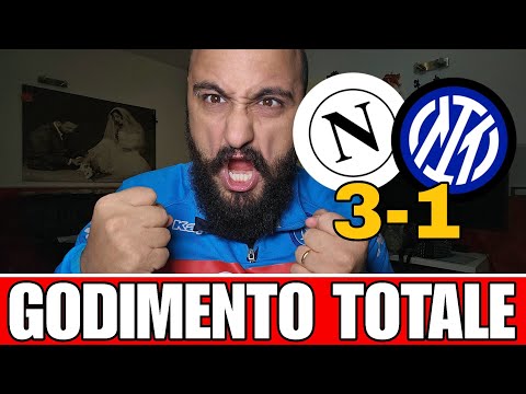 NAPOLI INTER 3-1 LA MANO DI SAN GENNARO 🤩 SIAMO NUOVAMENTE PRIMI IN CLASSIFICA AFFAMOK 