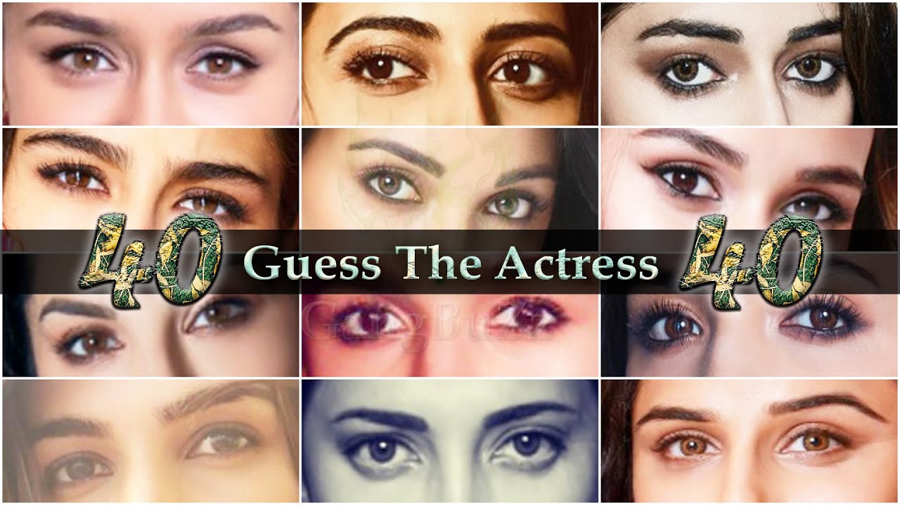 Bollywood Actress Eyes Challenge: Can You Guess These Stars? 🎬