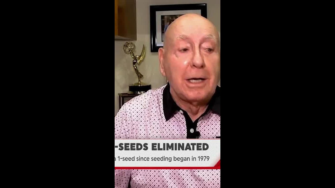 Dick Vitale Tears Up His Bracket! 😂