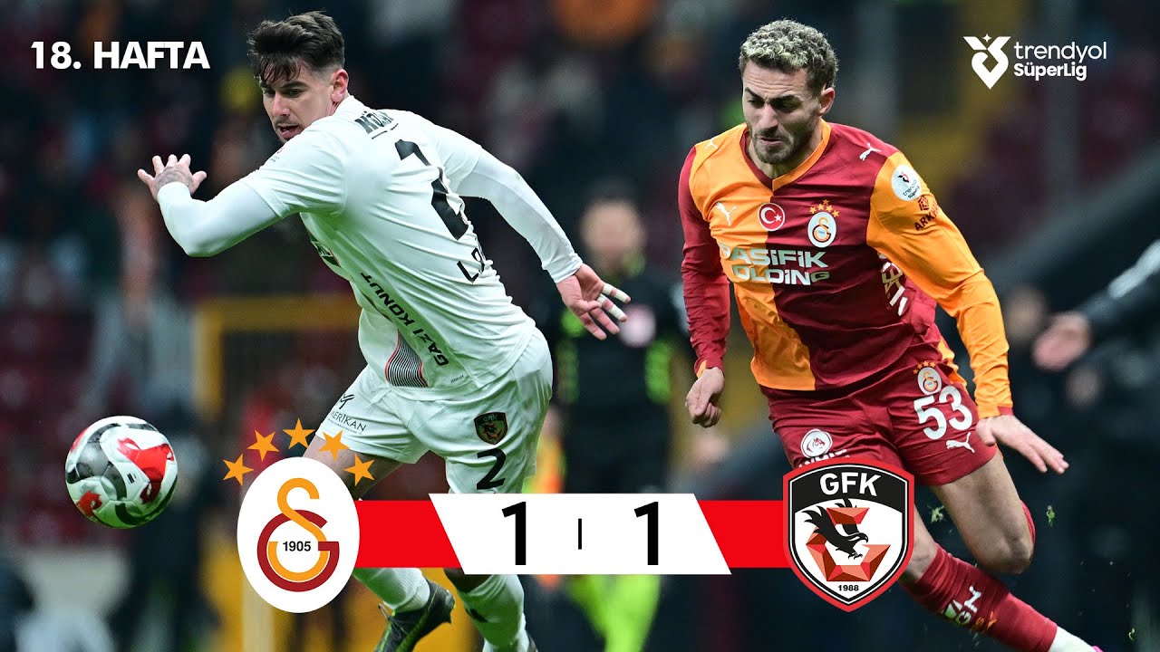 Galatasaray 1-1 Gaziantep FK | Süper Lig Highlights
