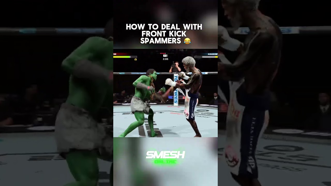 Counter Front Kick Spammers in UFC 5 🥊
