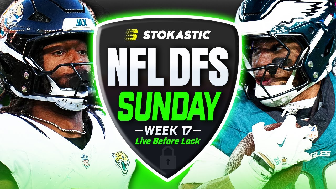 NFL DFS Live Before Lock | Week 17 NFL DFS Picks for DraftKings & FanDuel