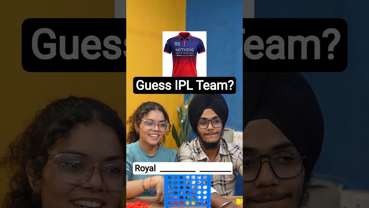 Guess IPL Team by Jersey! 😄