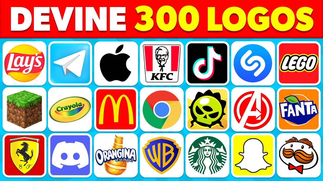 Devine le Logo en 3 Secondes | Quiz des Marques Célèbres 2024