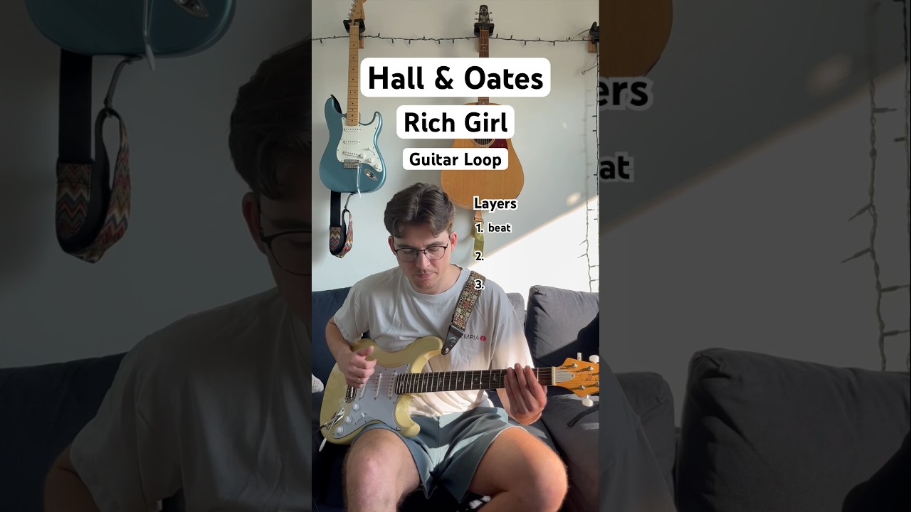 Hall & Oates - Rich Girl Guitar Loop 🎸