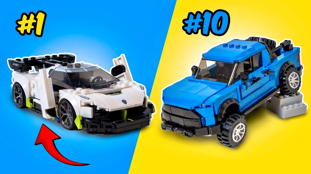 GENIUS Ways to Add LEGO Car Moving Parts...