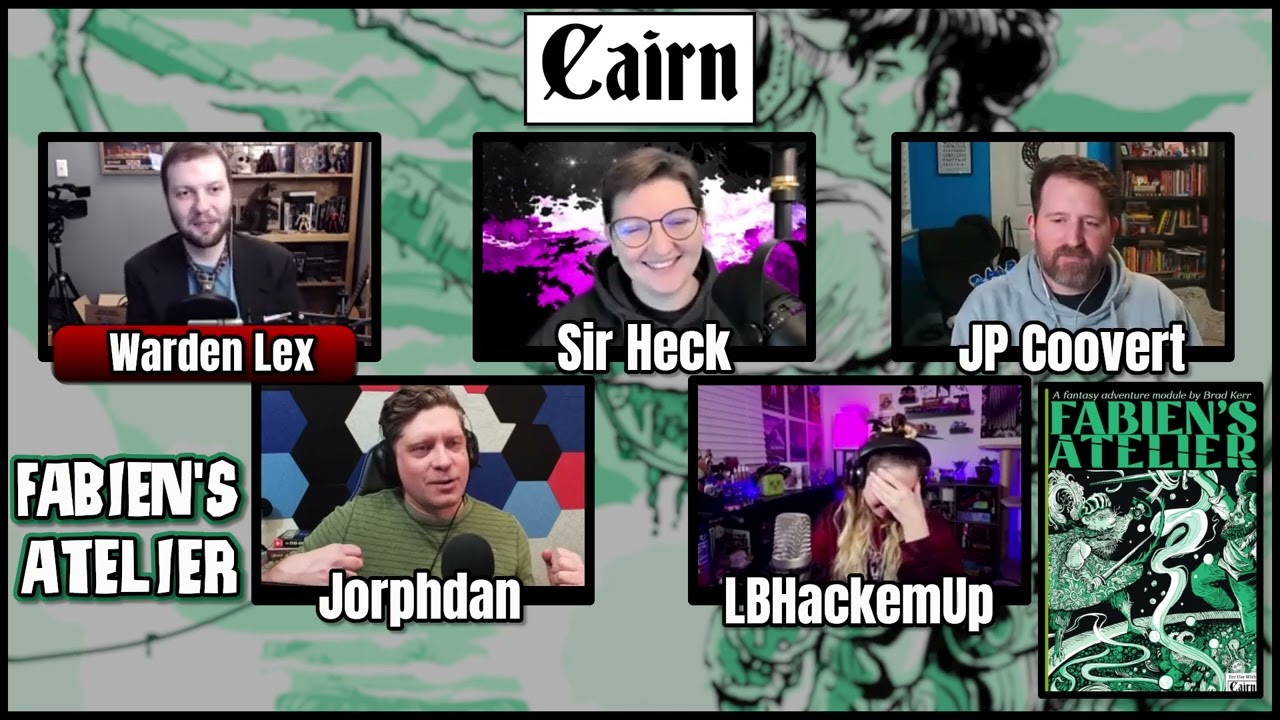 Cairn Actual Play: Unraveling Mysteries in Fabien's Atelier 🧙️ (Part 1 of 3)