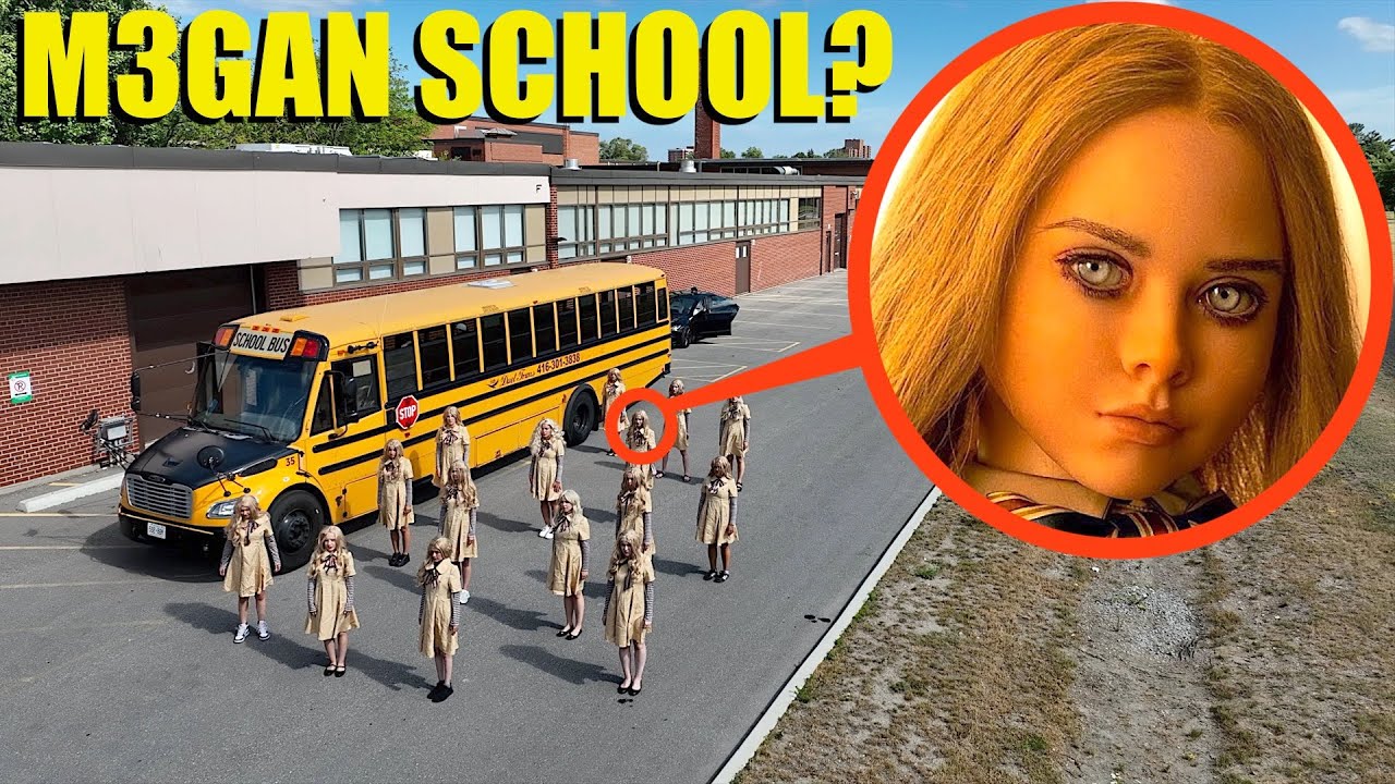 Avoid the M3GAN School Bus! 🚍 Stay Safe