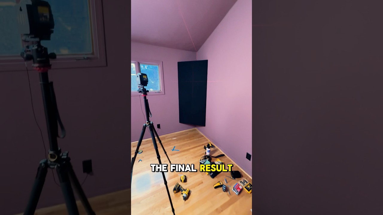 DIY Bass Traps for Home Studio 🎶