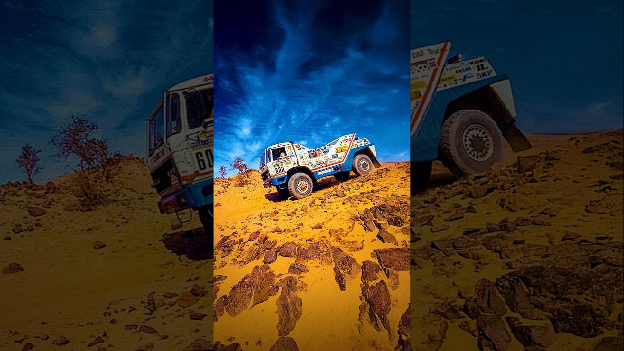 Dakar Monster: Witness the Power of a 1000hp Rally Truck 🚚