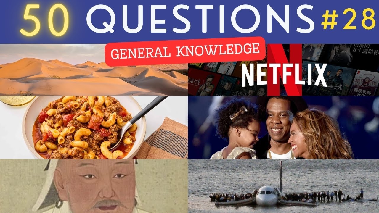 The General Knowledge Quiz #28 | 50 Trivia Questions for Pub Quiz Enthusiasts