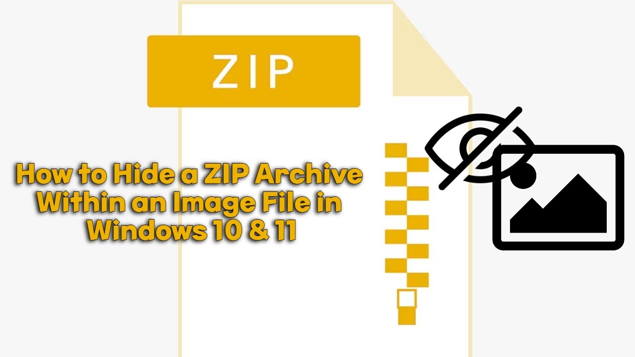 Hiding Files Within Images Using Steganography on Windows 10 and 11
