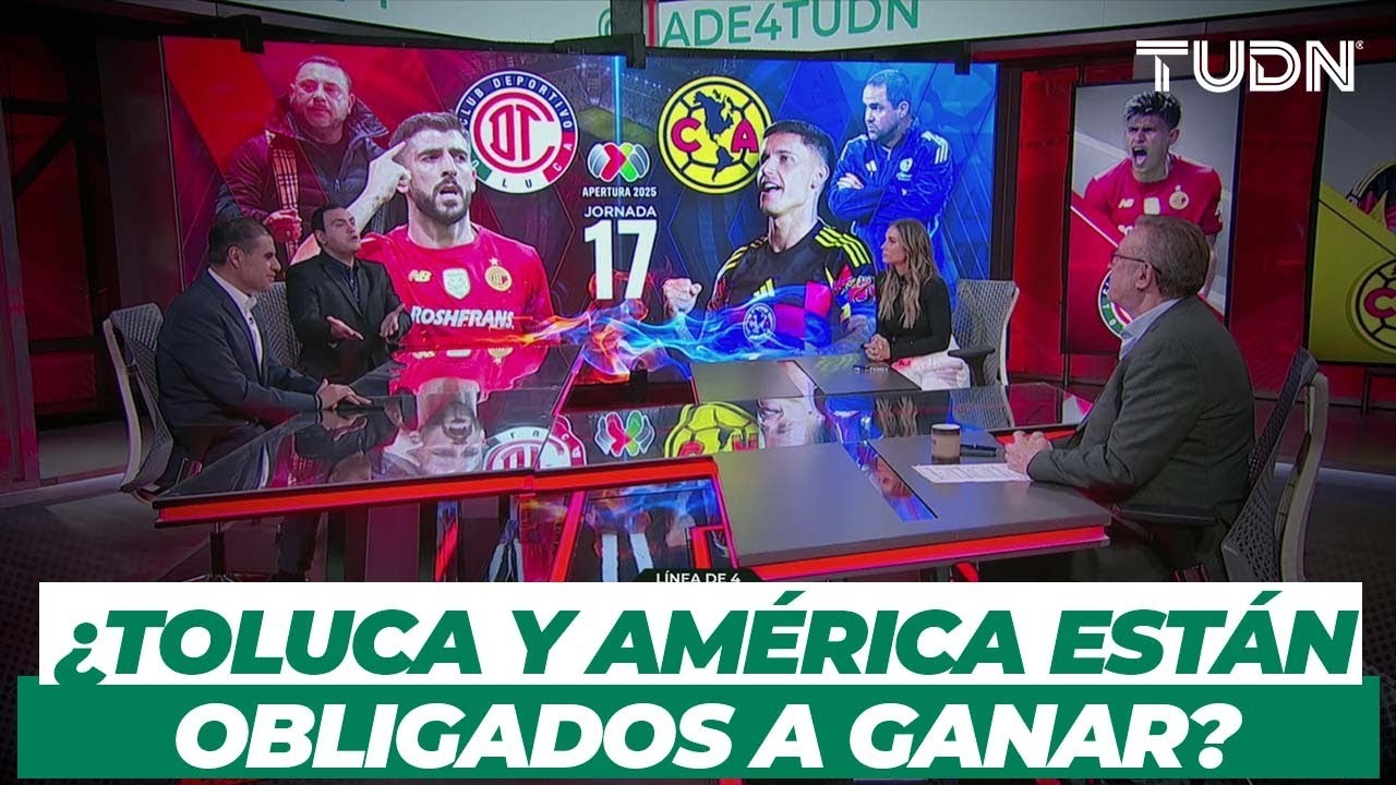 ¡Duelo de Titanes! Toluca y América cierran el torneo regular en un partidazo ⚽