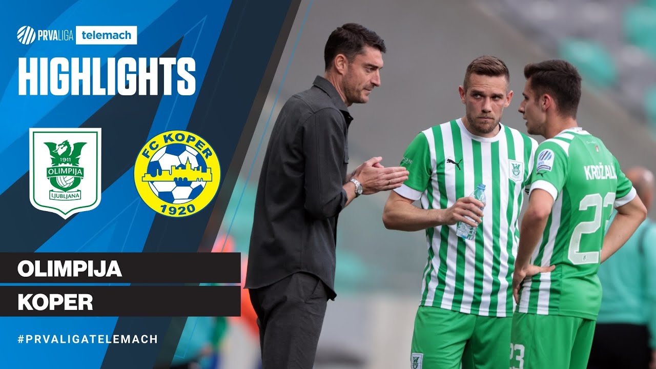 Olimpija 3 - 2 Koper | 33. krog 2022/23 #PrvaLigaTelemach