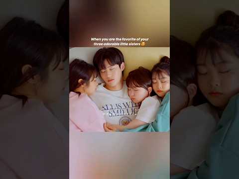 Big brother of three adorable sisters 🥰❤ #kdrama #mysisters #shorts #siblings