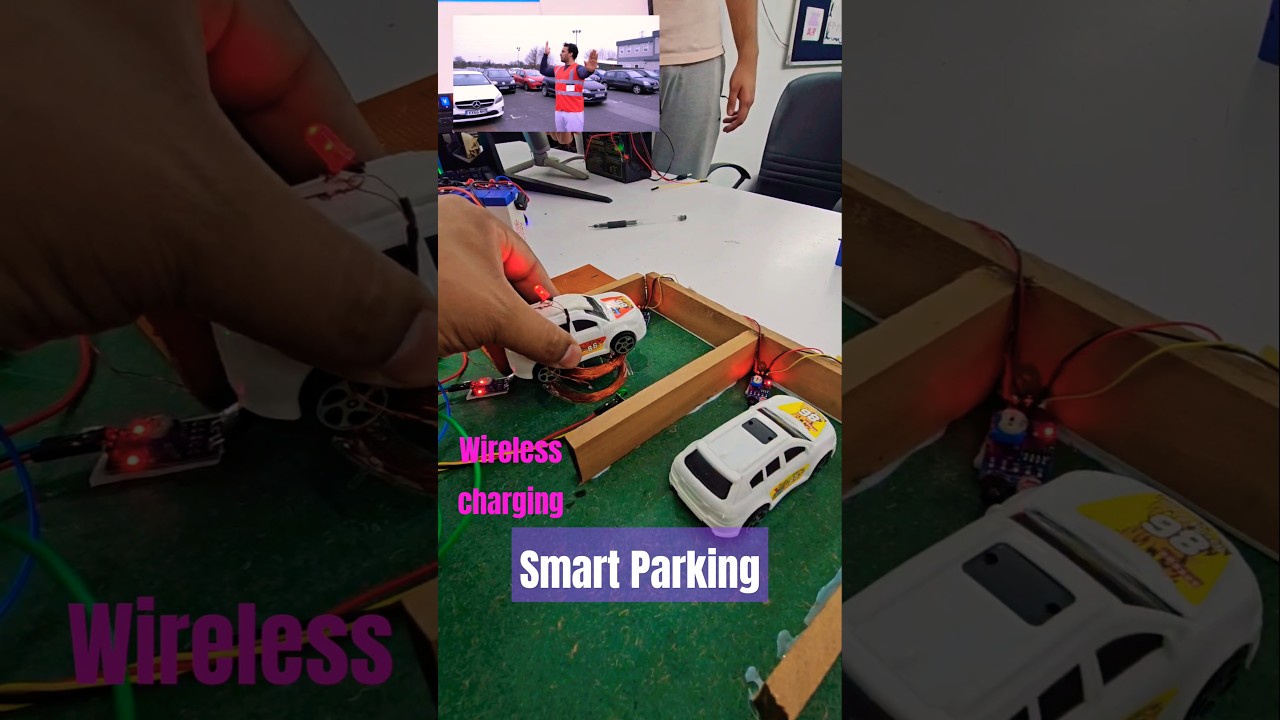 IoT Smart Parking & Wireless EV Charging 🚗