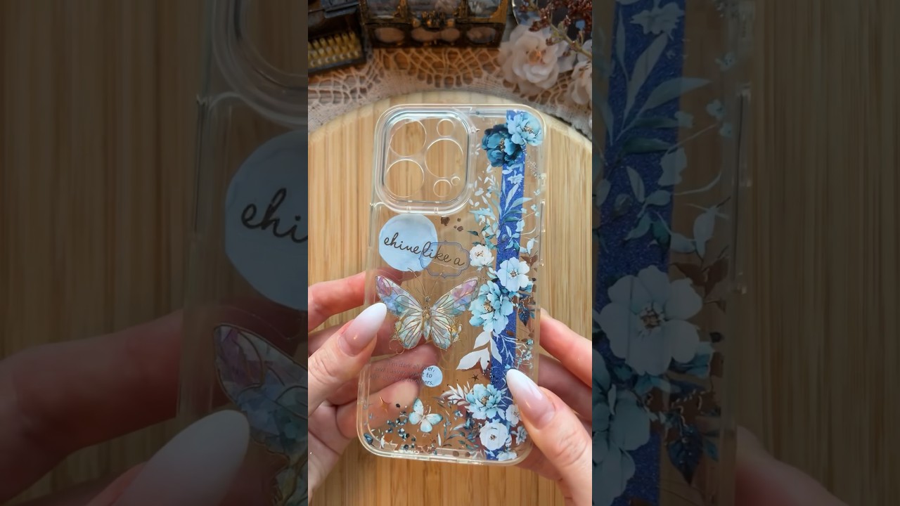 DIY ASMR Phone Case 🦋✨