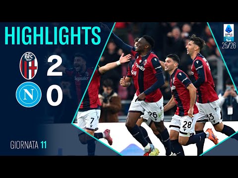 Bologna Napoli | 2-0 | Gli Highlights | Lega Serie A 2025 | napoli bologna