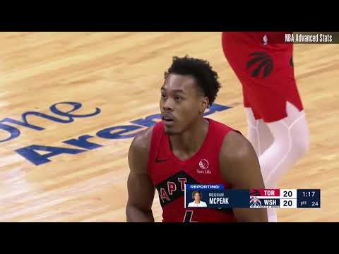 Scottie Barnes - 10 Points, 4 Assists, 12 Rebounds vs Wizards - 2025 Preseason