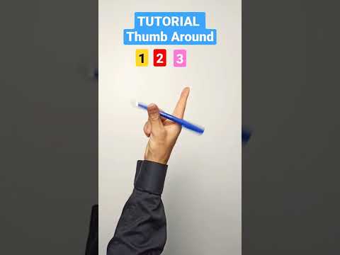 Tutorial Thumb Around #penspinning #shorts
