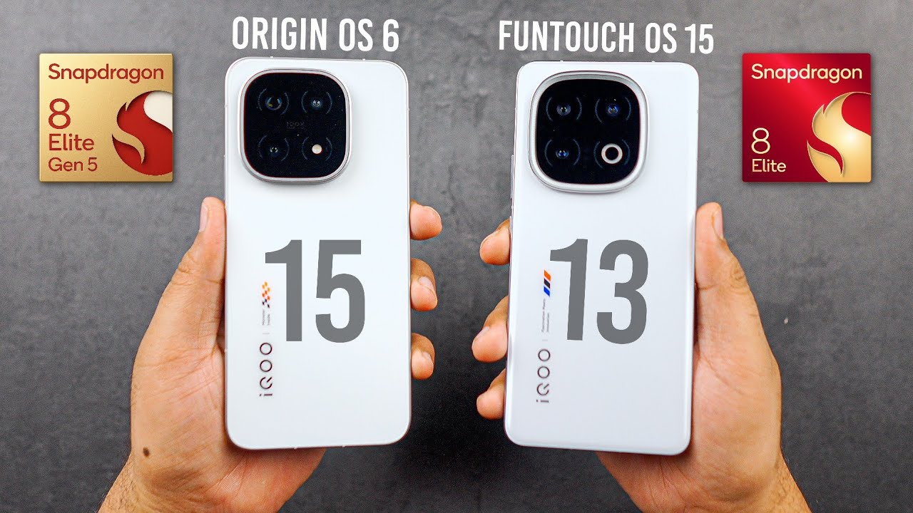iQOO 15 vs iQOO 13 Speed Test Comparison 🔥 | Origin OS 6 vs Funtouch OS 15 - Surprising Results!