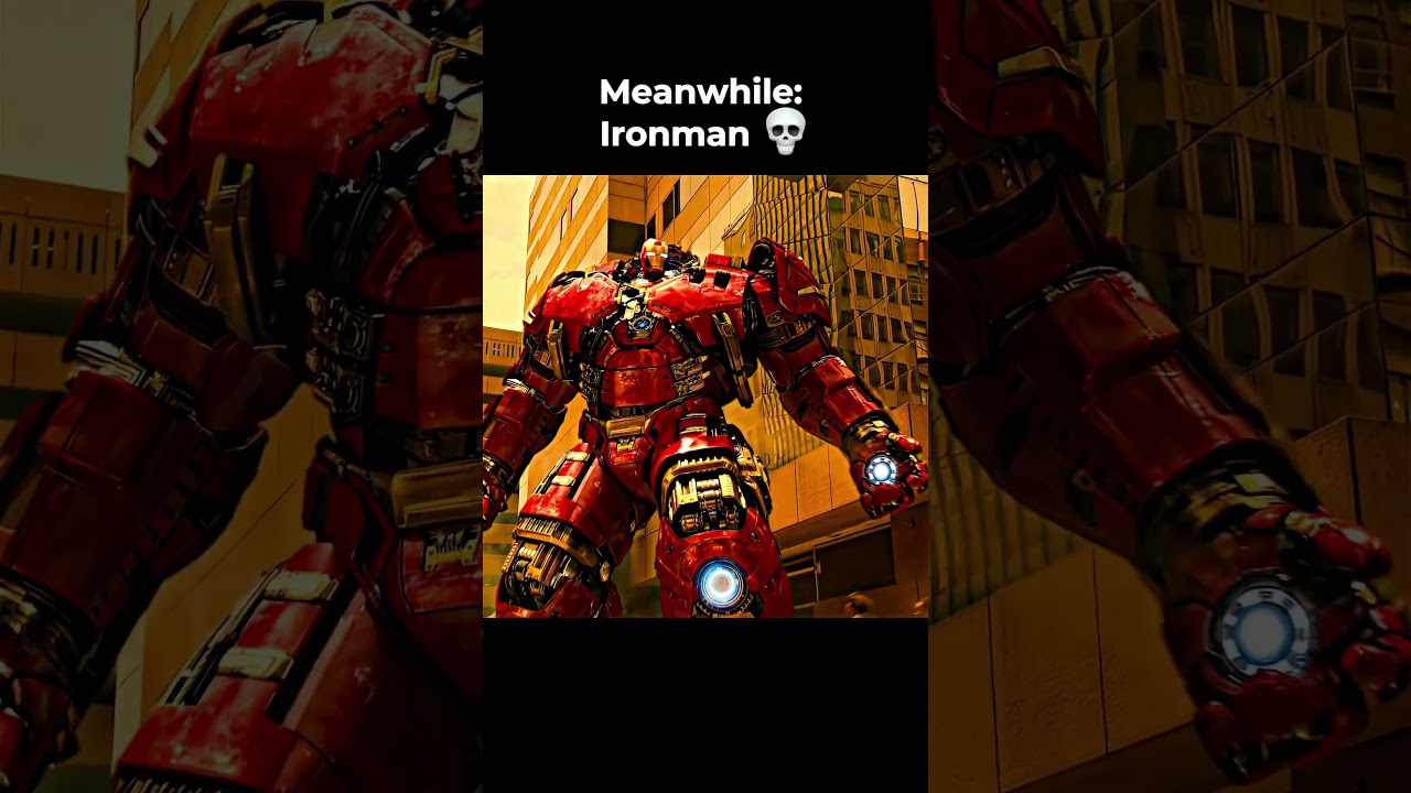 Ironman Goes All Out Against Hulk ⚡